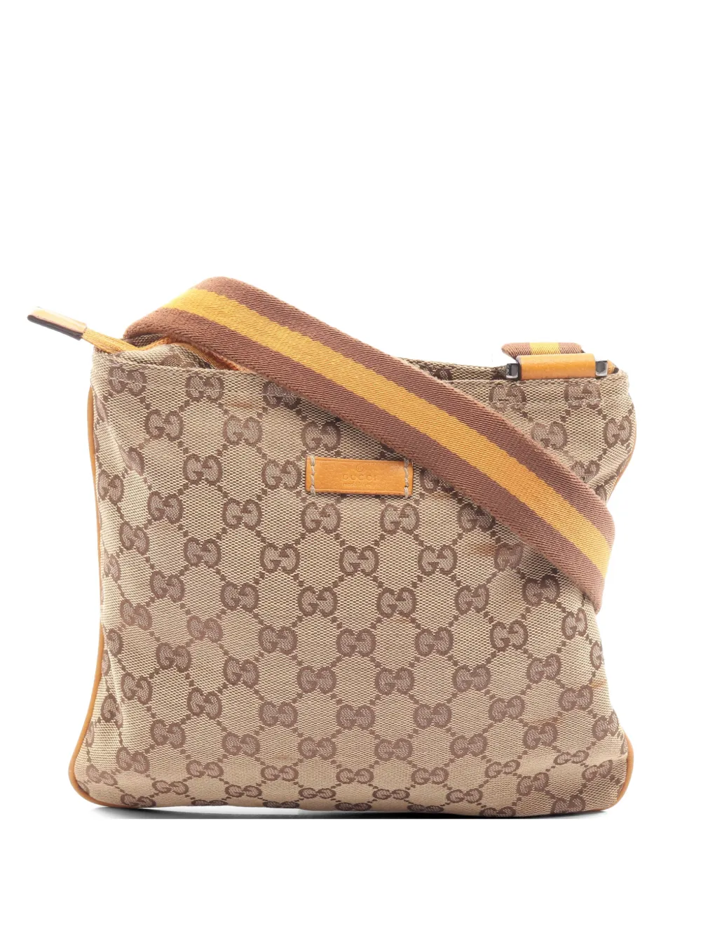 Gucci Pre-Owned 2000s GG canvas crossbody bag - Toni neutri