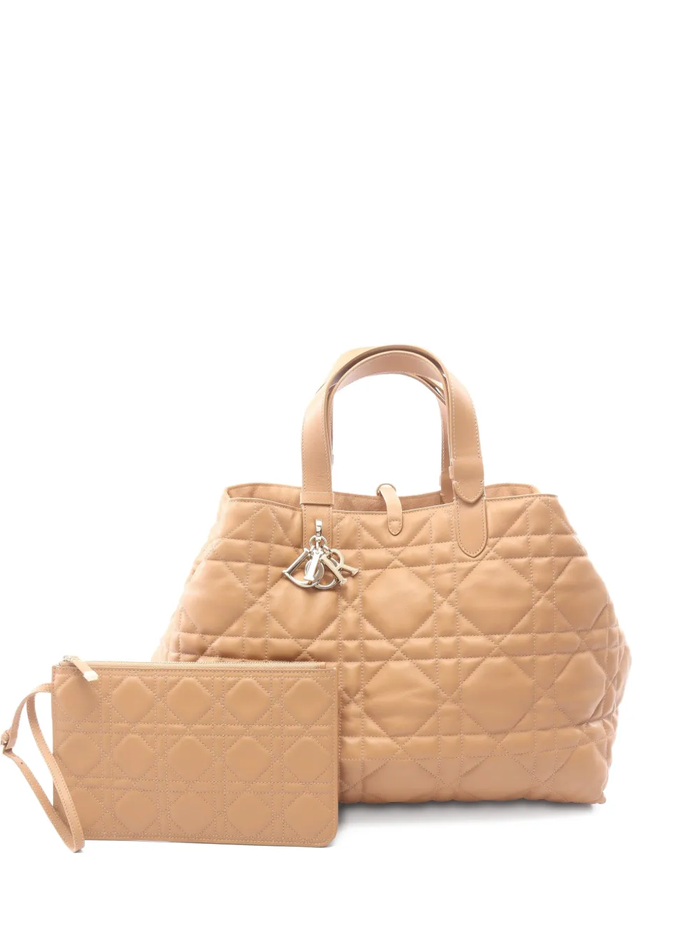 Christian Dior Pre-Owned 2010s large Du Jour tote bag - Neutrals