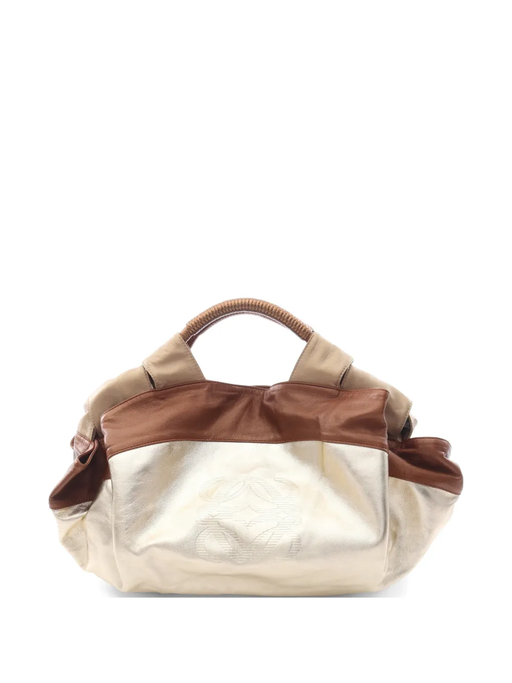 Loewe Pre-Owned 2010s Nappa Aire handbag - Gold