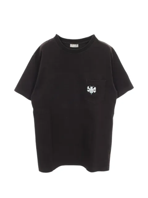 Christian Dior Pre-Owned x Shawn Stussy 2000s embroidered pocket T-shirt