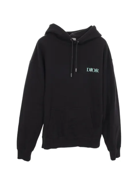 Christian Dior Pre-Owned 2010s Jardin floral-embroidered hoodie