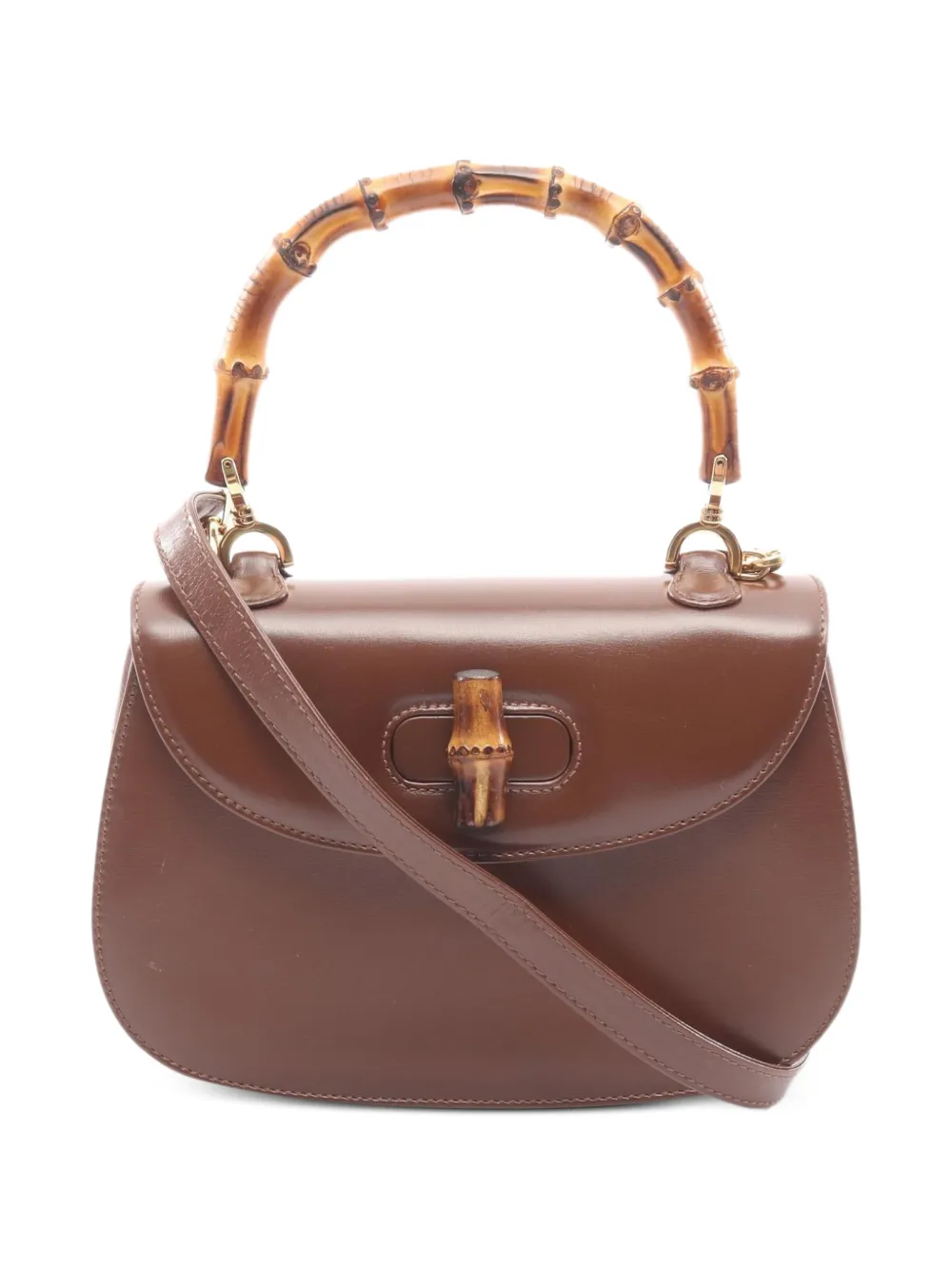 Gucci Pre-Owned 2010s Bamboo mini bag - Marrone