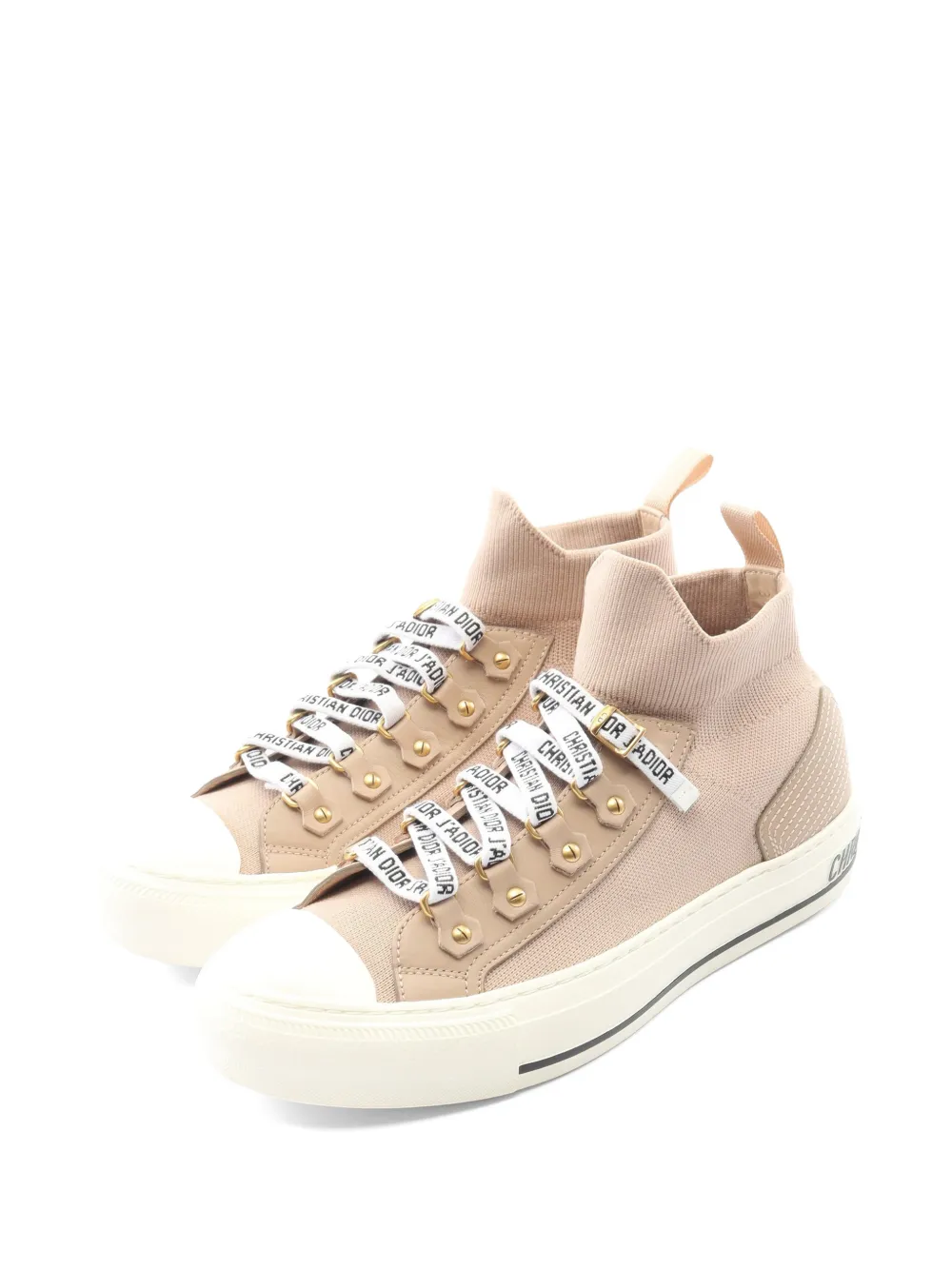 Christian Dior Pre-Owned 2010s Walk'n'Dior sneakers - Neutrals