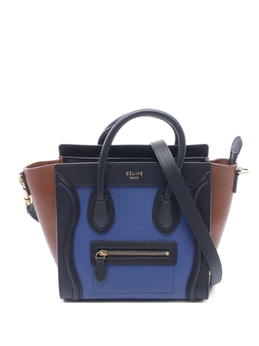 Celine Pre-Owned 2010s nano Luggage tote bag - Blue