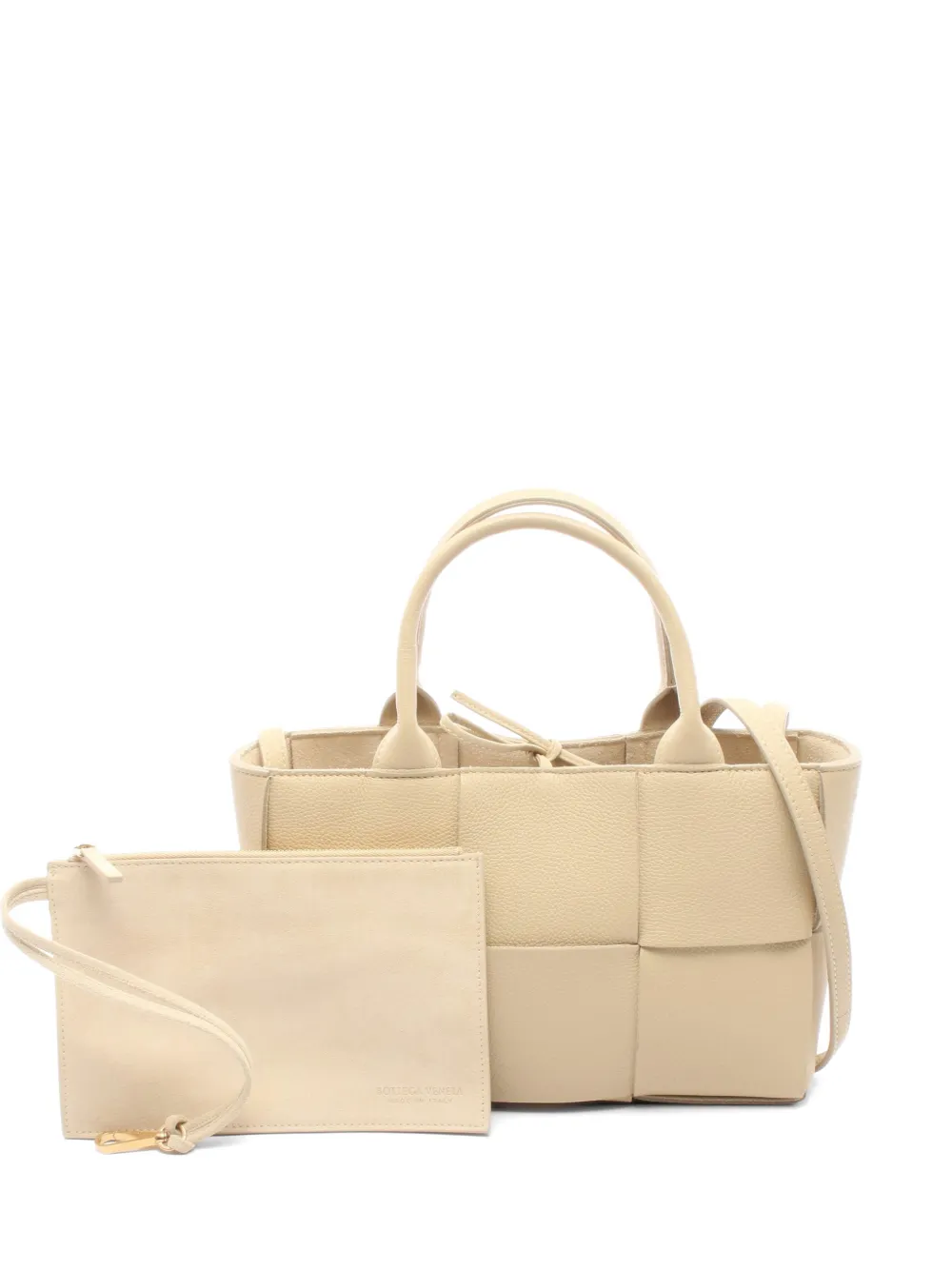 Bottega Veneta Pre-Owned 2000s Mini Arco tote bag - Nude