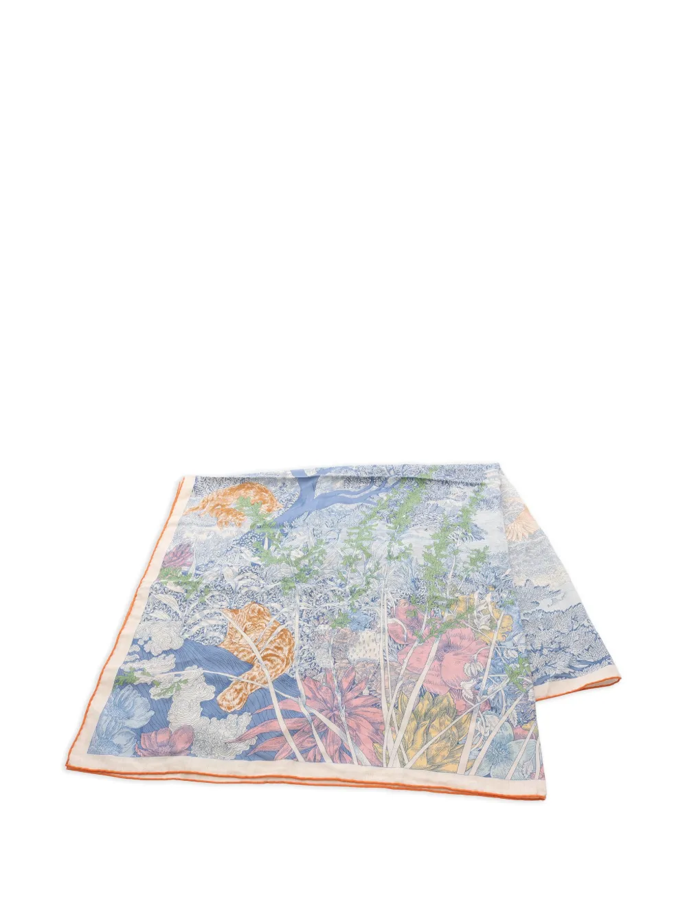 Hermès Pre-Owned 2010s Retour a la Nature scarf - Toni neutri