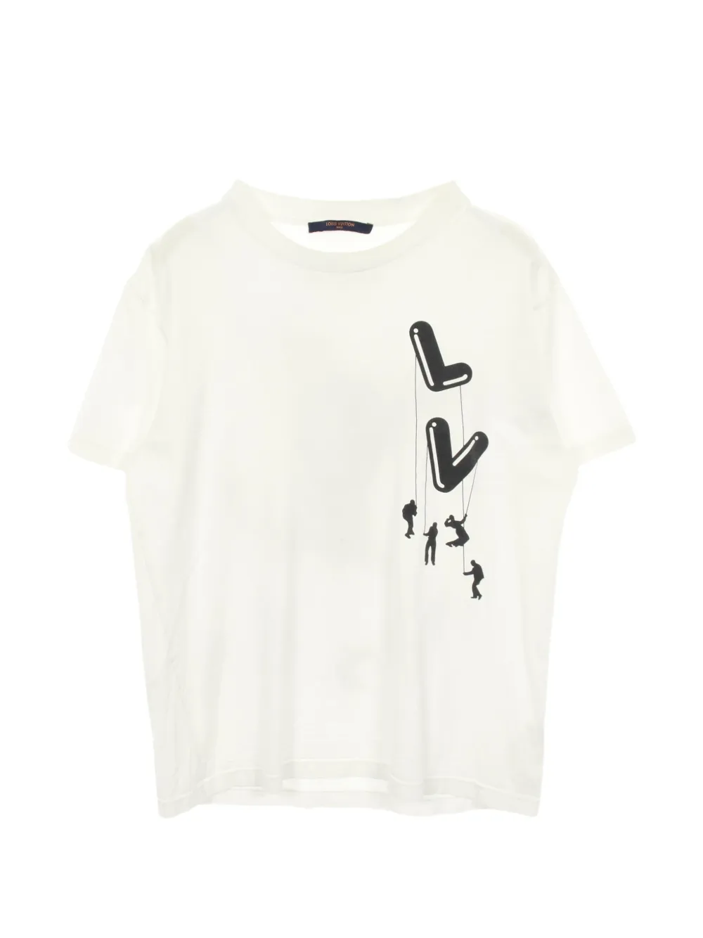 Louis Vuitton Pre-Owned T-shirt con stampa anni 2000 - Bianco