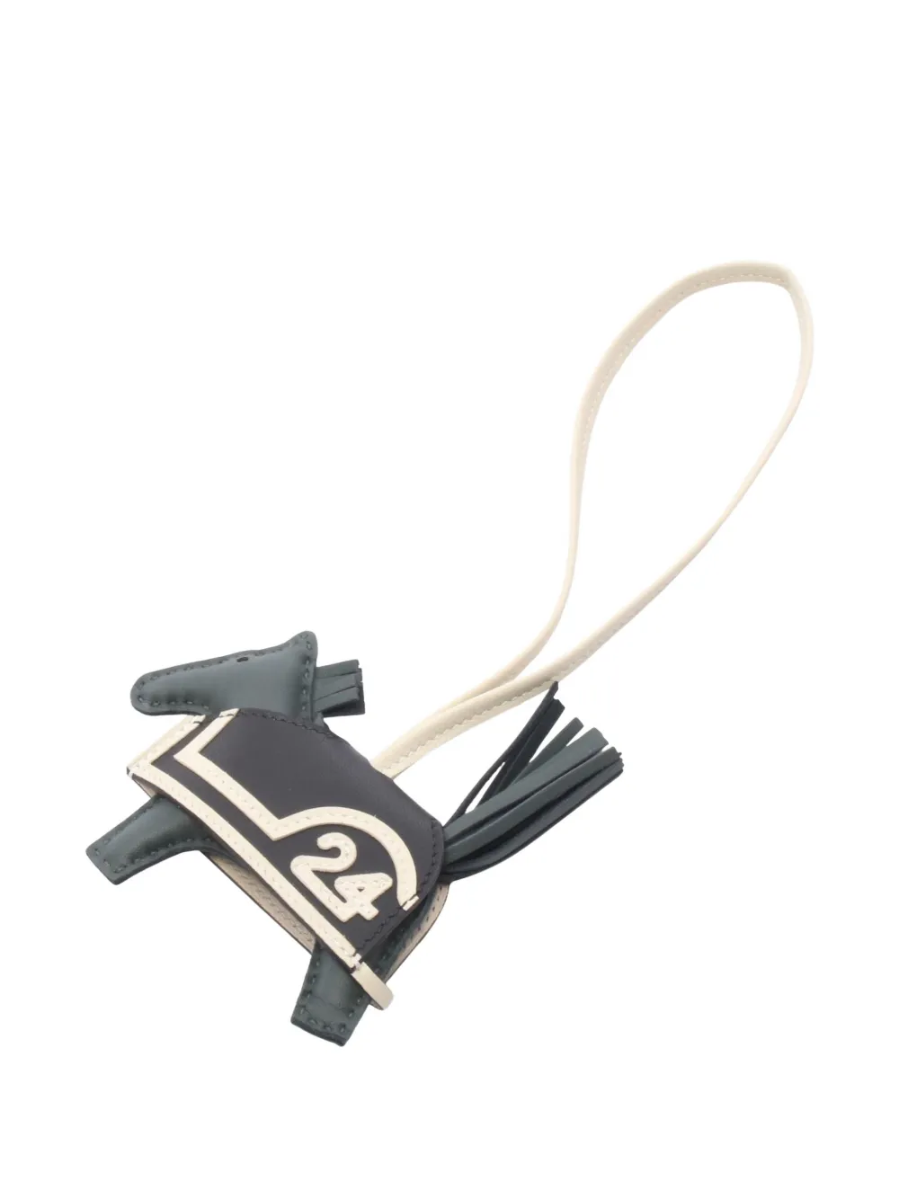 Hermès Pre-Owned 2025 Rodeo PM horse bag charm - Verde