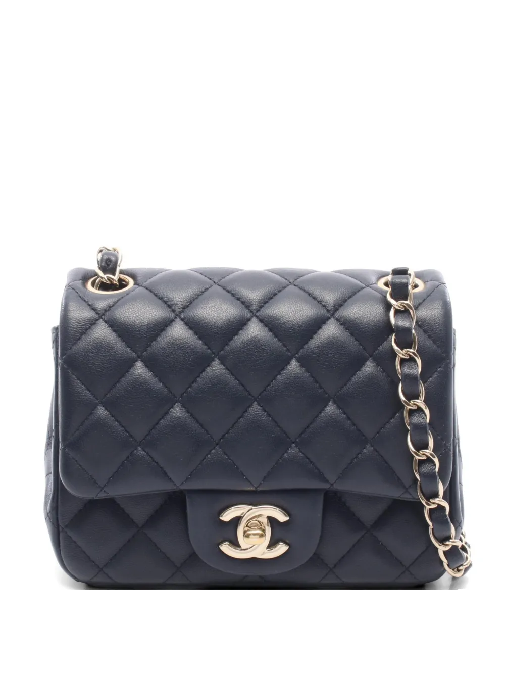 CHANEL Pre-Owned 2019 Matelassé shoulder bag - Blau
