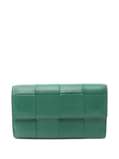 Bottega Veneta Pre-Owned cartera Cassette Intrecciato de piel 2000