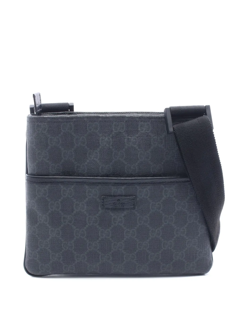Gucci Pre-Owned 2010s GG Supreme shoulder bag - Grau