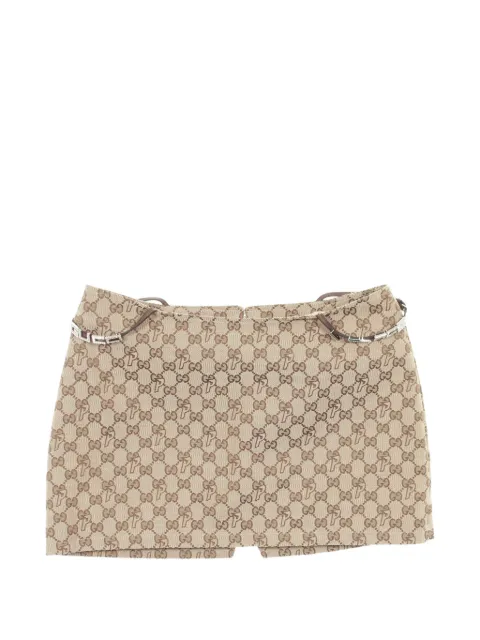 Gucci Pre-Owned x PALACE lace and crystal mini skirt