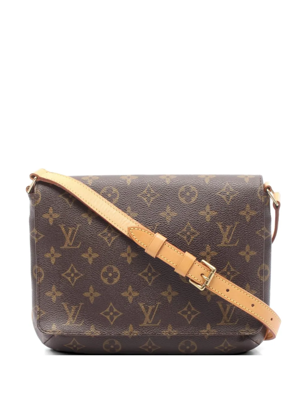 Louis Vuitton Pre-Owned 2001 Monogram Musette Tango shoulder bag - Marrone