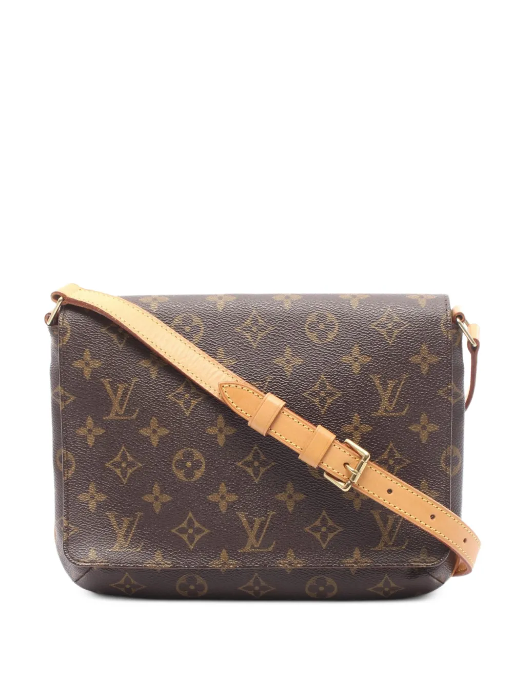 Louis Vuitton Pre-Owned 2001 Monogram Musette Tango shoulder bag - Marrone