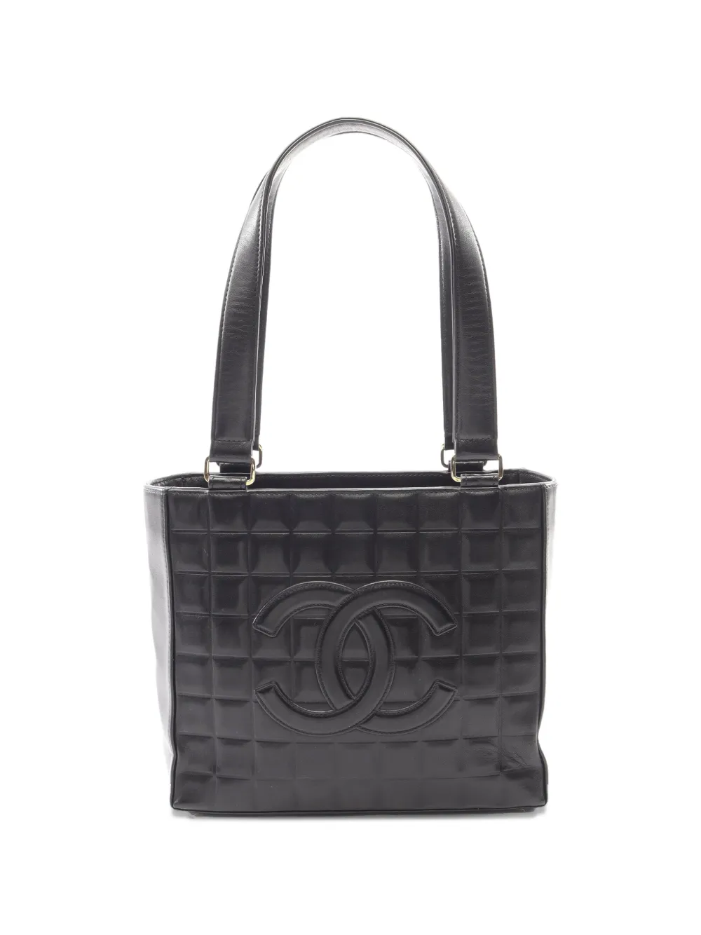 CHANEL Pre-Owned 2002-2003 Chocolate Bar CC shoulder bag - Nero
