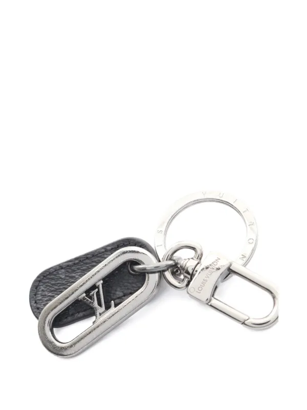 Louis Vuitton Pre-Owned 2023 LV Signature Chain Key Case | Silver