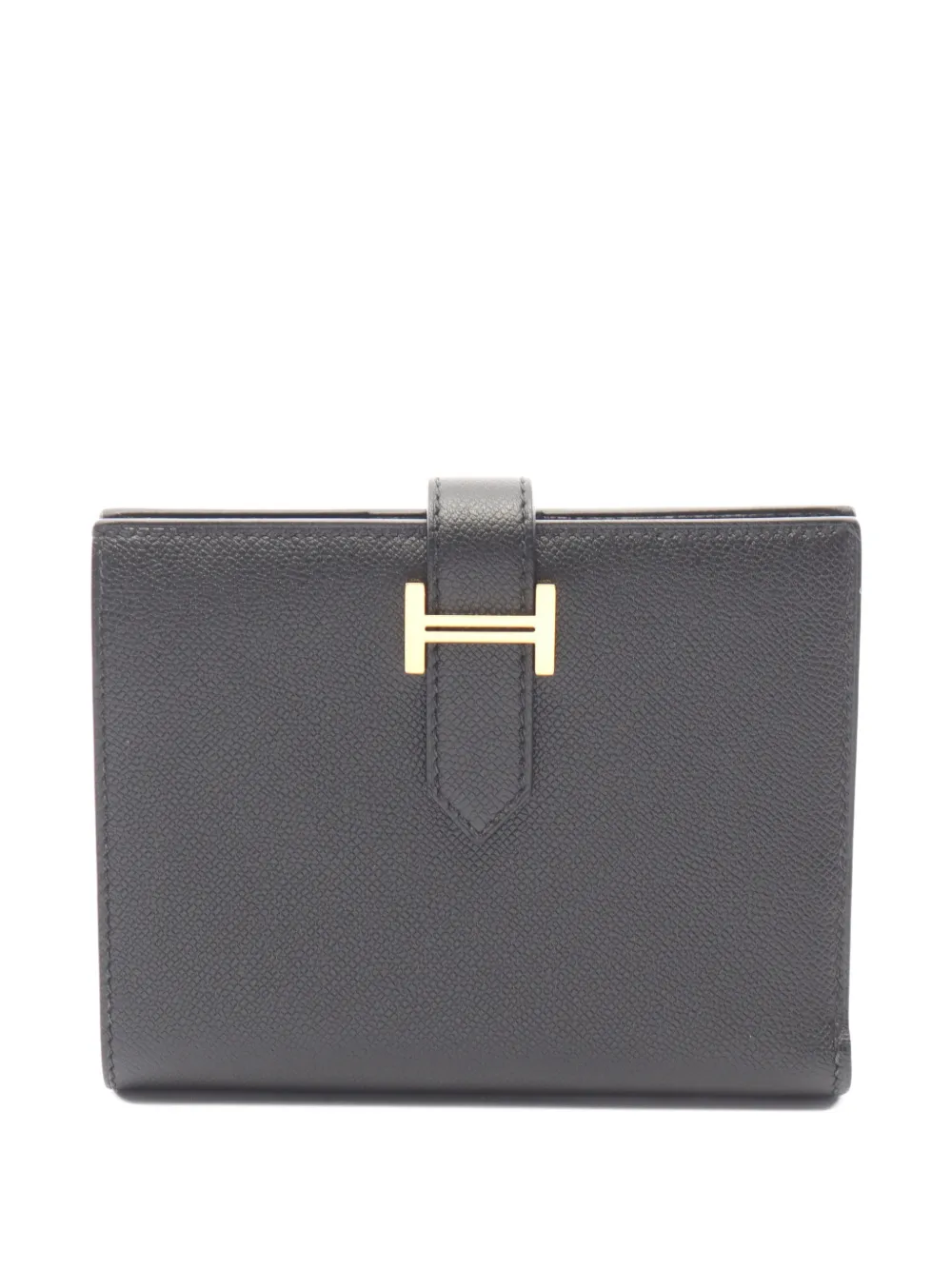 Hermès Pre-Owned Bearn Compact bi-fold wallet - Nero