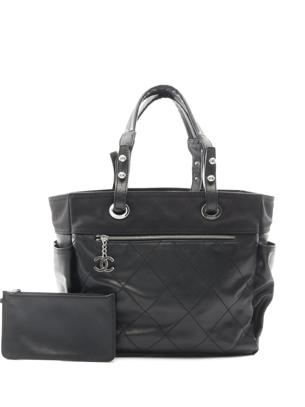CHANEL Pre-Owned 2008-2009 Paris Biarritz GM tote bag - Black