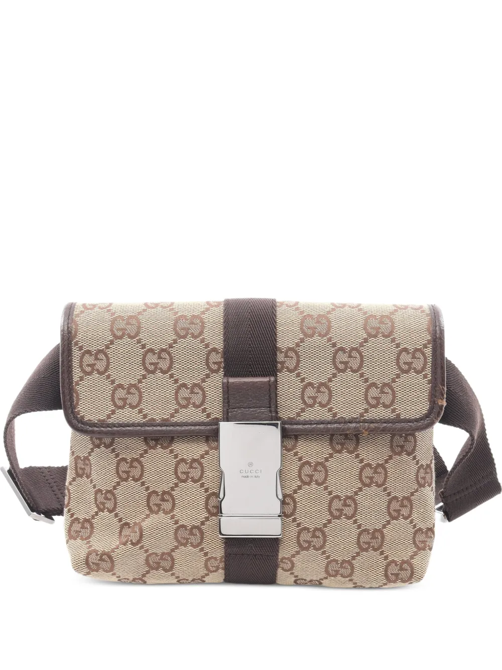 Gucci Pre-Owned 2000s GG canvas belt bag - Toni neutri