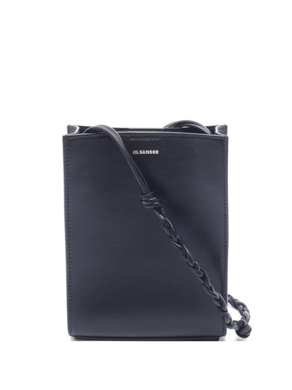 Jil Sander Pre-Owned 2010s small Tangle leather shoulder bag - Nero