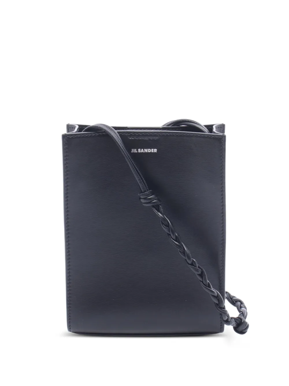 Jil Sander Pre-Owned 2010s small Tangle leather shoulder bag - Nero