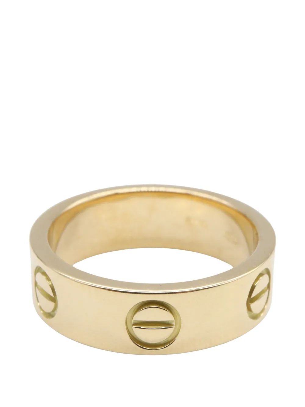 Cartier 2010s Love screw-detail ring - Oro