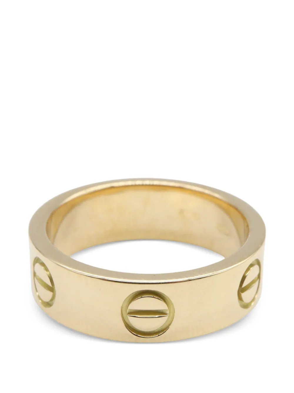 Cartier 2010s Love screw-detail ring - Oro