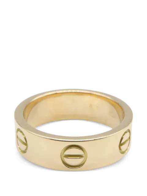 Cartier 2010s Love screw-detail ring