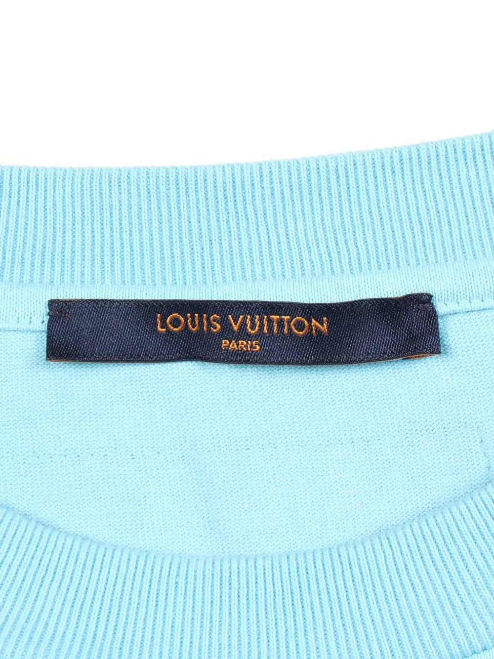 Louis Vuitton Pre-Owned 2010s インサイドアウト Tシャツ | ブルー