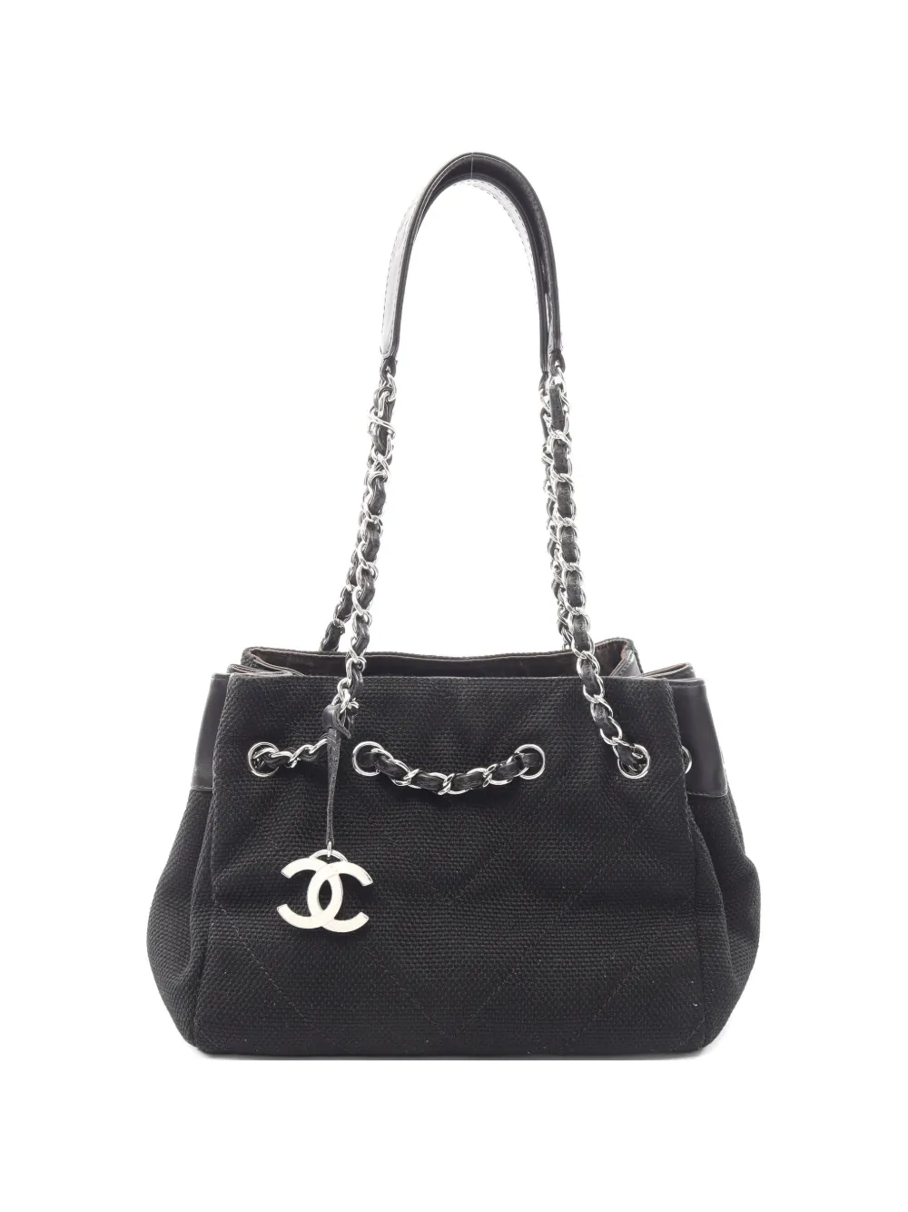 CHANEL Pre-Owned 2006-2008 V-stitch chain shoulder bag - Nero