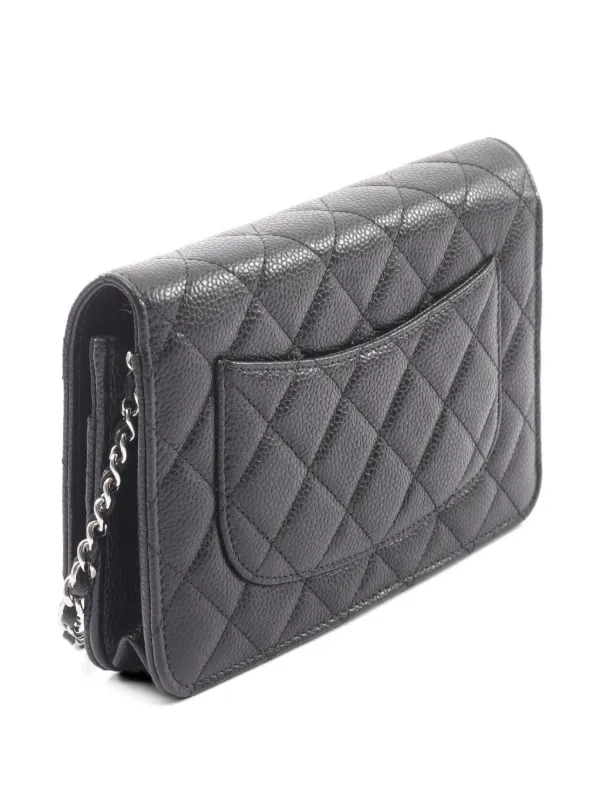 CHANEL Pre-Owned 2021s マトラッセ チェーン ショルダーバッグ