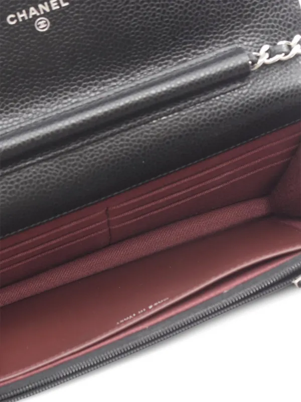 CHANEL Pre-Owned 2021s マトラッセ チェーン ショルダーバッグ