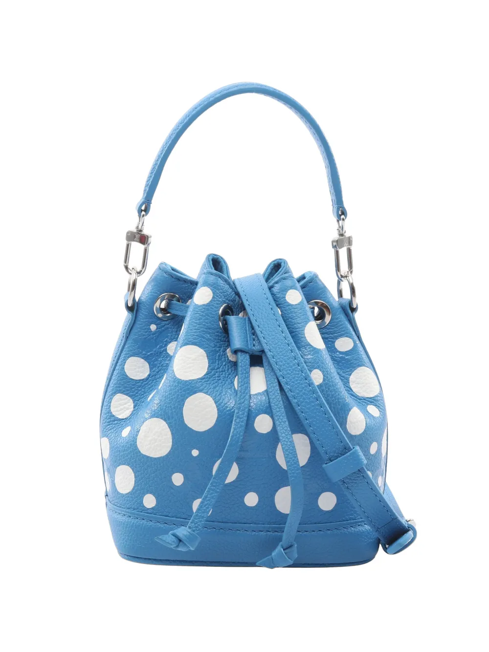 Louis Vuitton Pre-Owned 2021 x Yayoi Kusama Nano Noé Infinity Dot shoulder bag - Blue