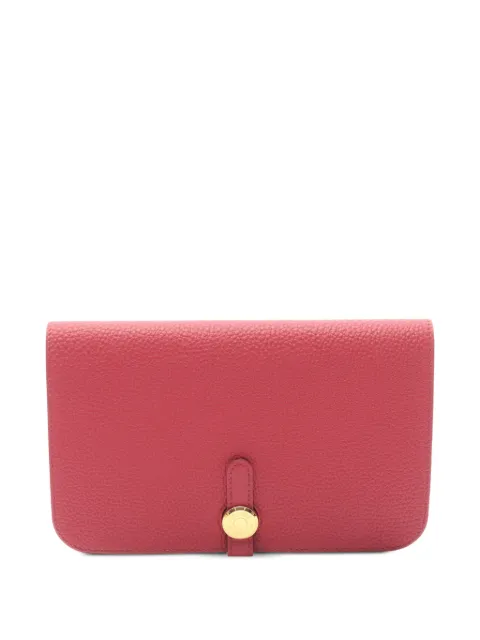 Hermès Pre-Owned cartera Dogon GM de piel Togo 2013