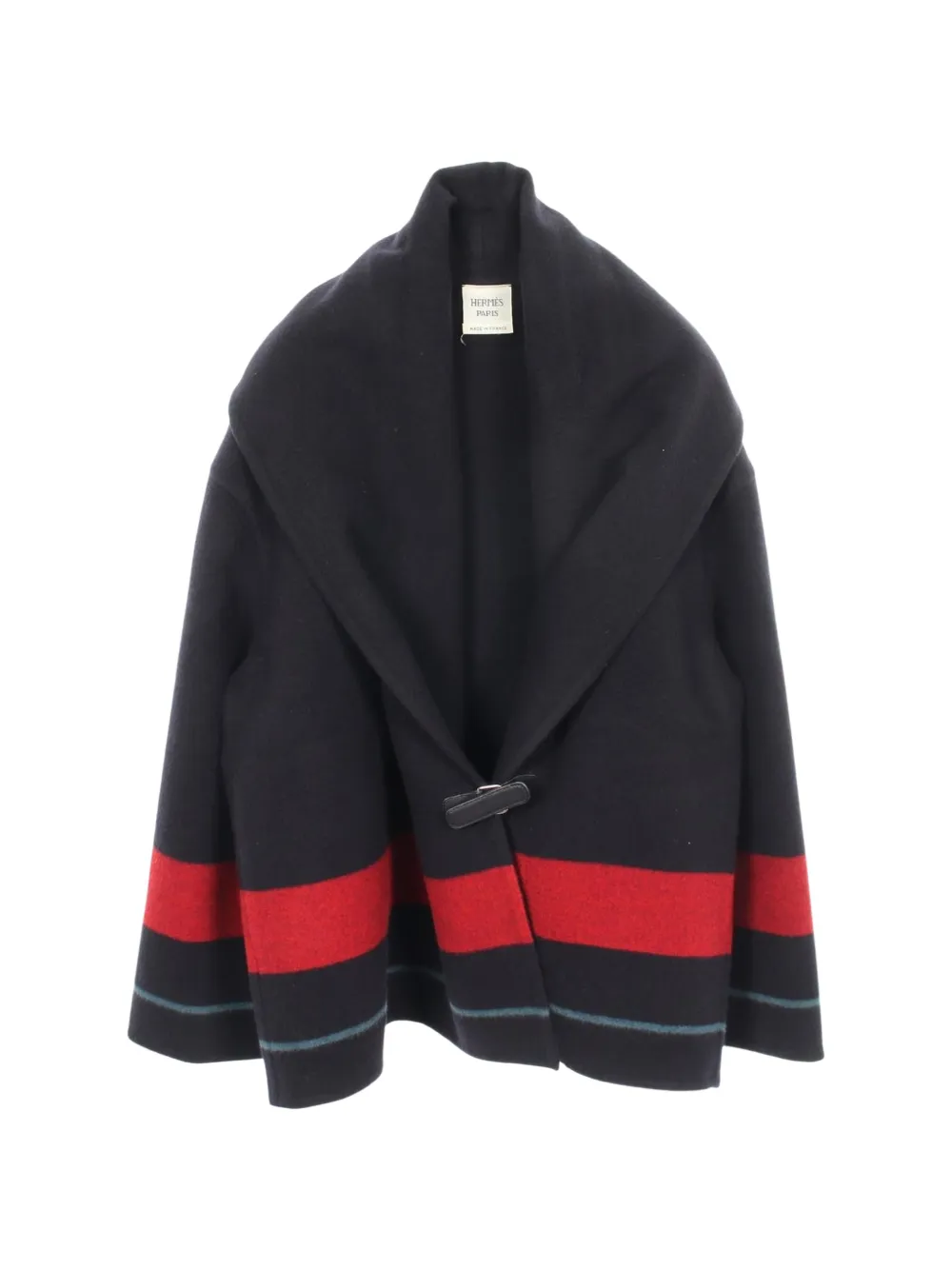 Hermès Pre-Owned 2010s Rocabar hooded coat - Blue