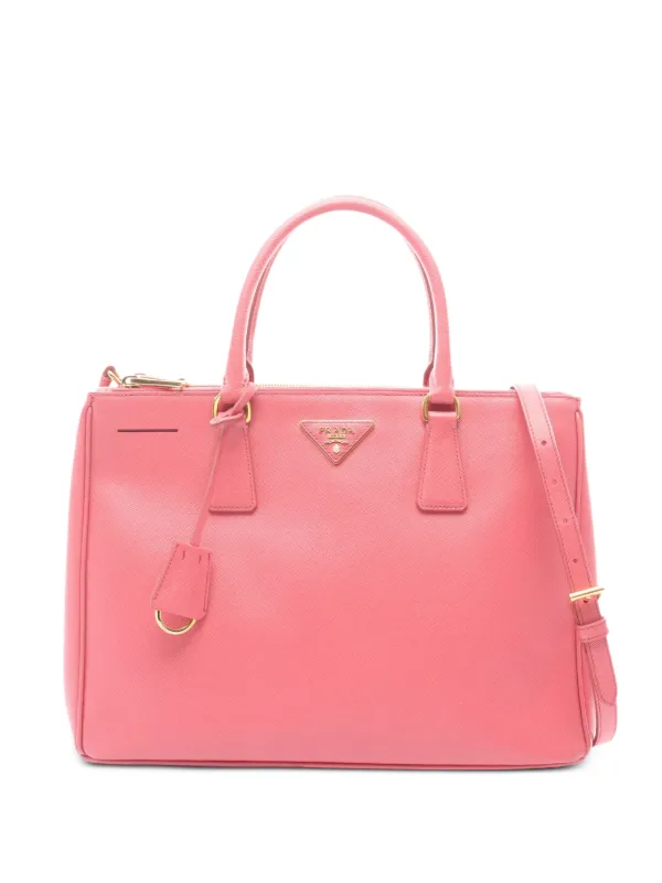 Prada Pre-Owned 2010s ガレリア サフィアーノレザーハンドバッグ 