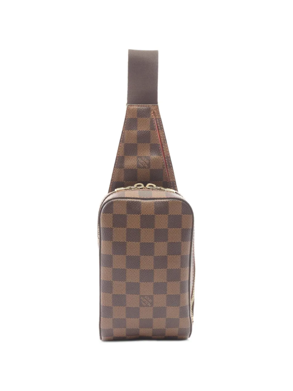 Louis Vuitton Pre-Owned 2004 Geronimos Damier Ebene belt bag - Marrone