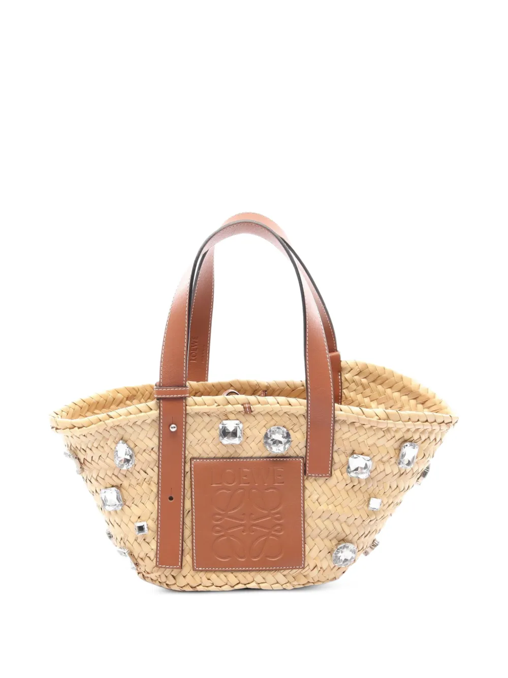 Loewe Pre-Owned 2010s Bijou basket bag - Neutrals
