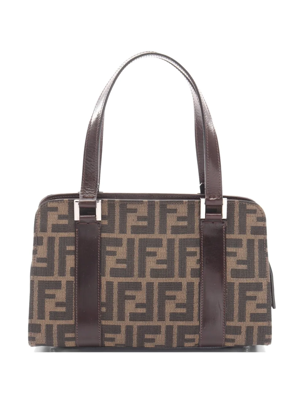 Fendi Pre-Owned 2010s Zucca handbag - Braun