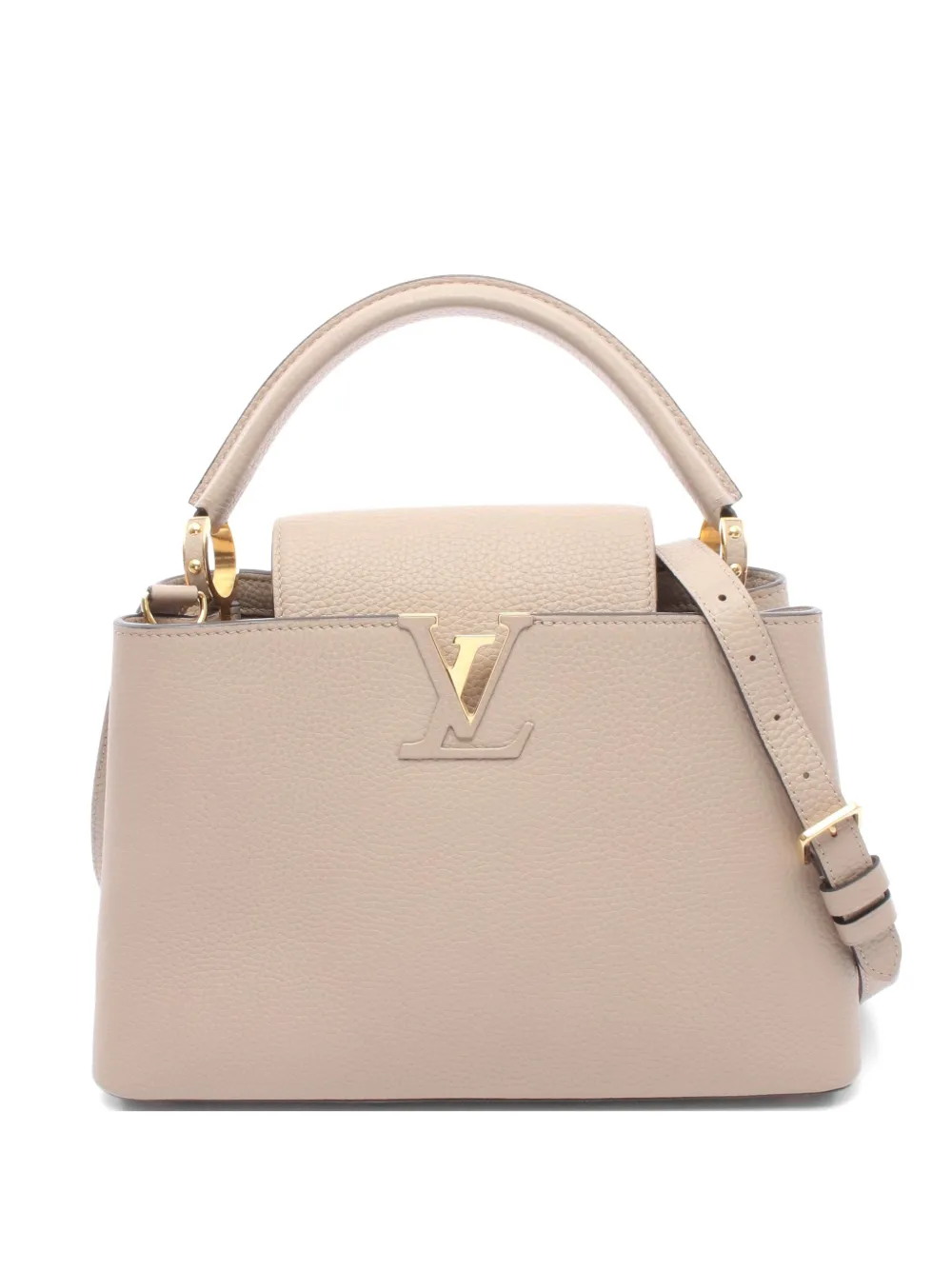 Louis Vuitton Pre-Owned 2016 MM Capucines handbag - Toni neutri