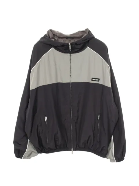 Miu Miu Pre-Owned 2000s hooded zip-up jacket