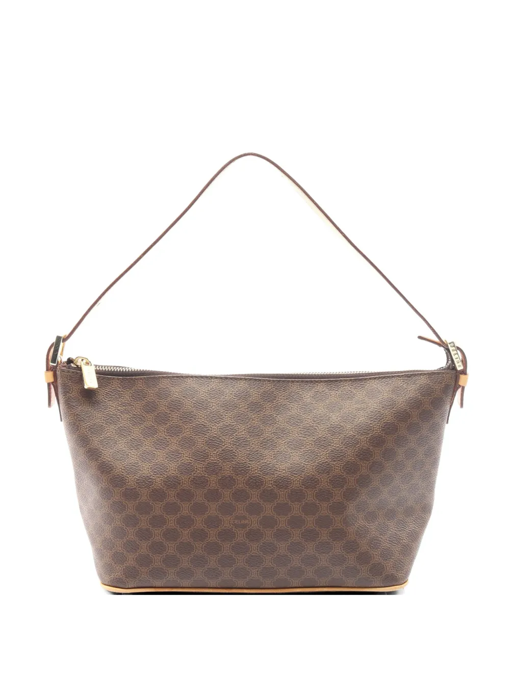 Celine Pre-Owned Macadam shoulder bag - Brown