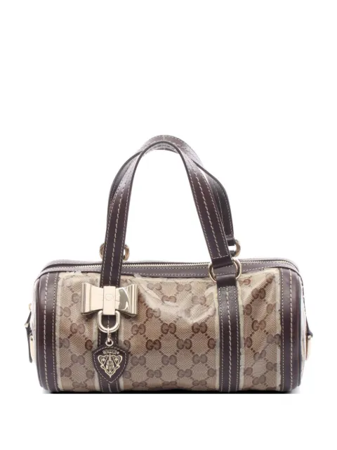 Gucci Pre-Owned bolso de viaje GG Crystal Crest mini 2000