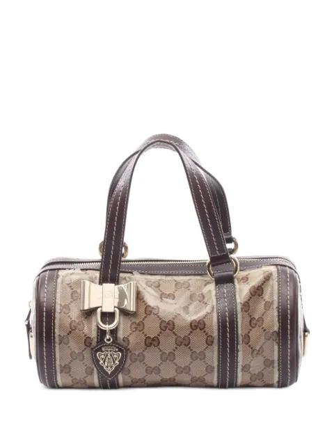 Gucci Pre-Owned 2000s GG Crystal Crest mini holdalls