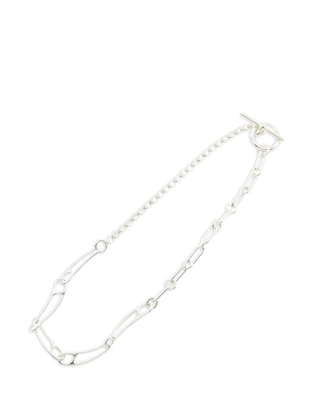 Hermès Pre-Owned 2010s Chaîne d'Ancre necklace - Argento