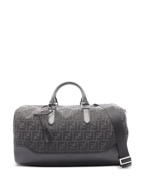 Fendi Pre-Owned 2010s medium FF-jacquard holdall bag