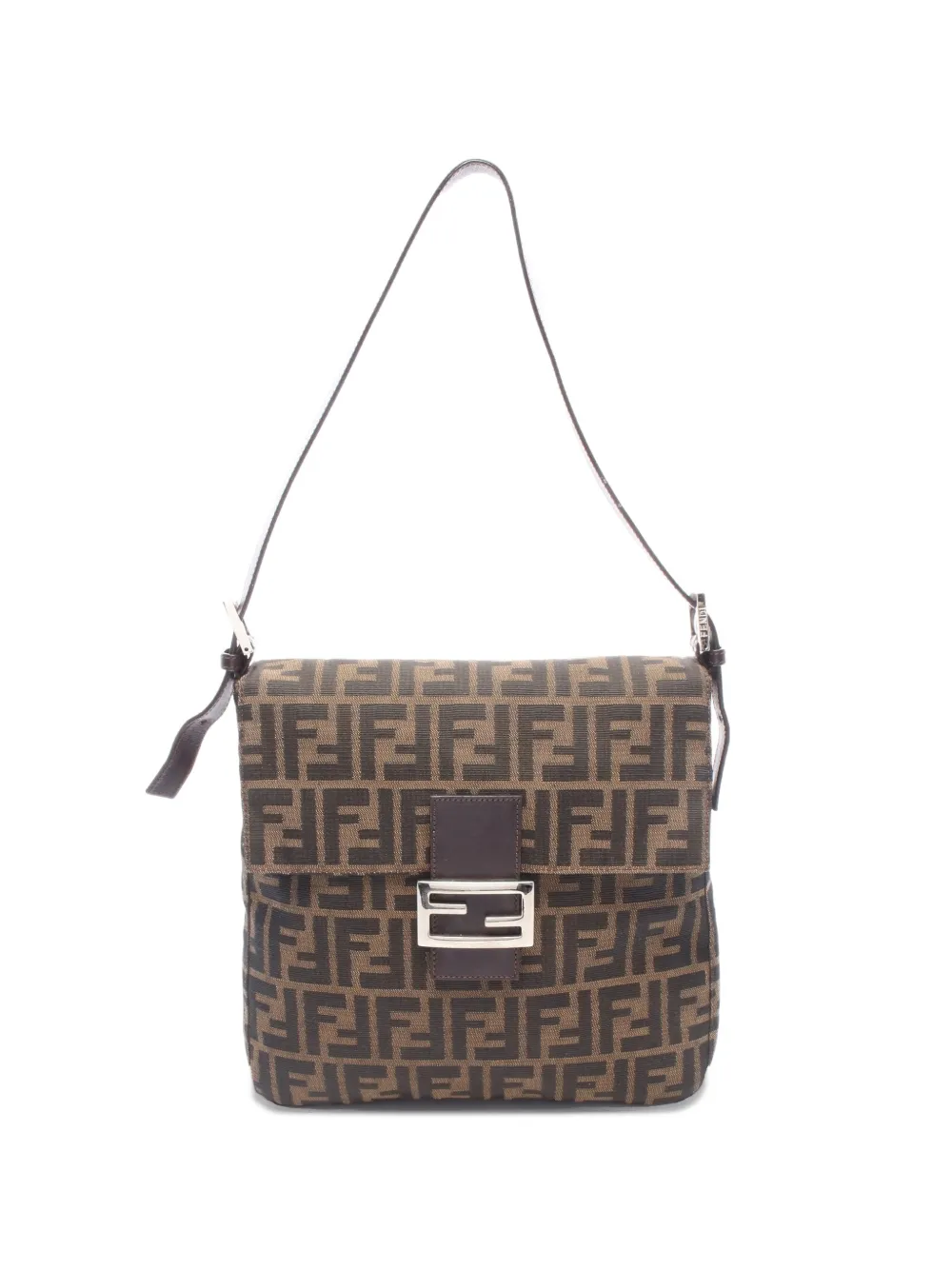 Fendi Pre-Owned 2000s Zucca shoulder bag - Marrone