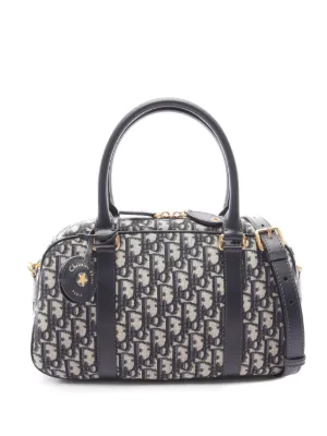 Christian Dior Pre-Owned 2021-2026 Nano Oblique D-Vibe Bowling Bag
