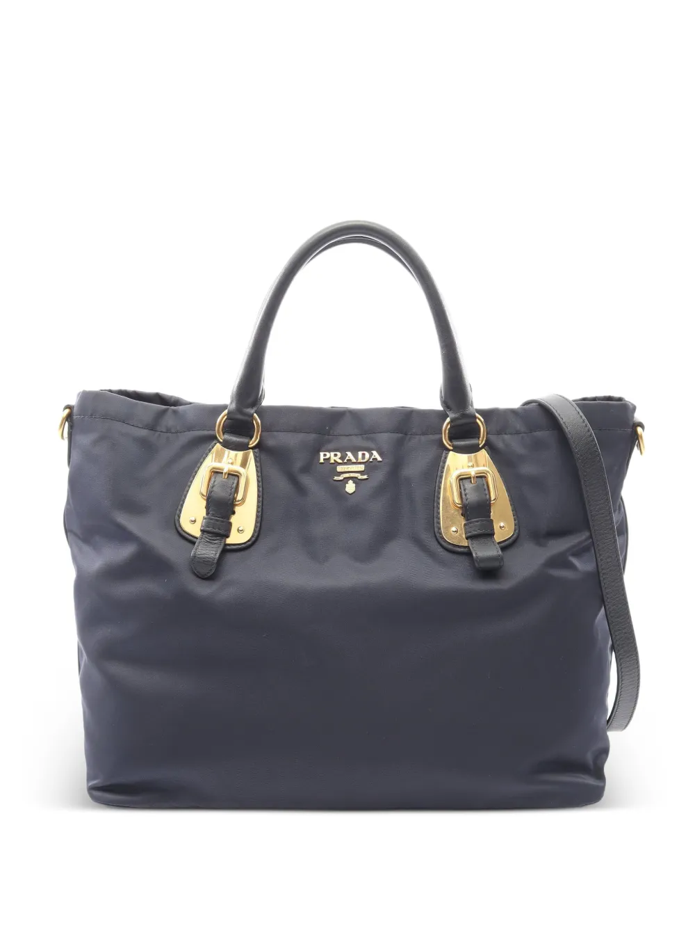 Prada Pre-Owned 2010s Tessuto Soft Calf tote bag - Blu