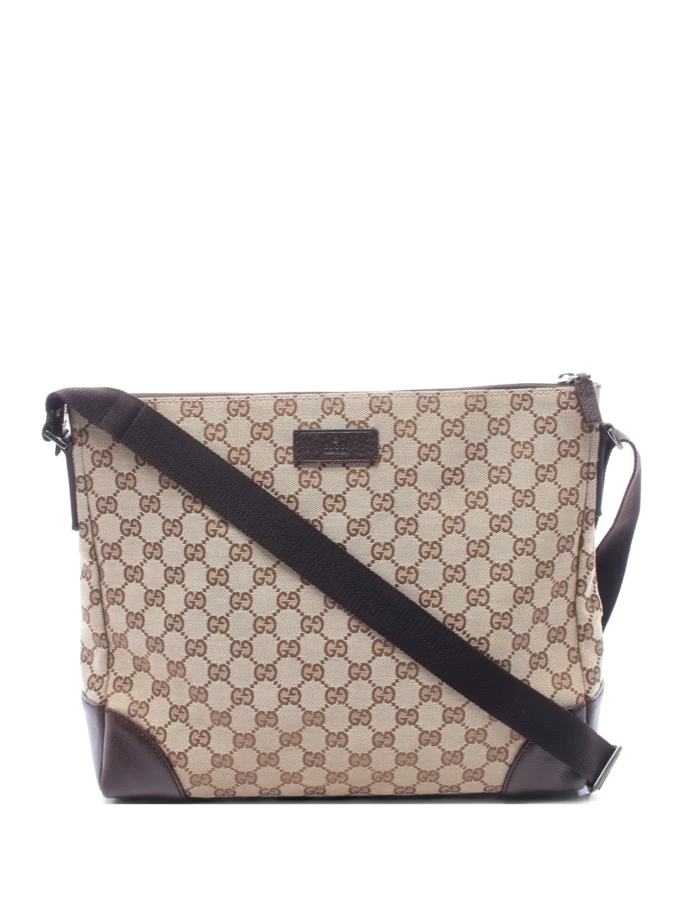 Gucci Pre-Owned 2000s GG canvas shoulder bag - Toni neutri